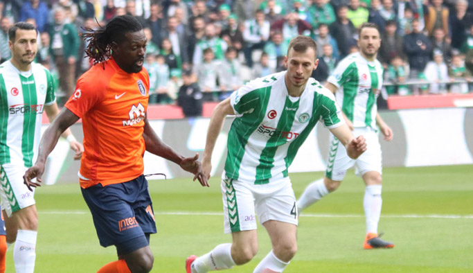Konyaspor Uzatmada Puanı Aldı, Başakşehir’e Karşı Berabere Kaldı