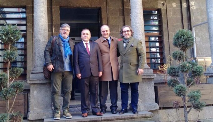 Mustafa Reşit Akçay'dan kaymakam Hatipoğlu'na ziyaret