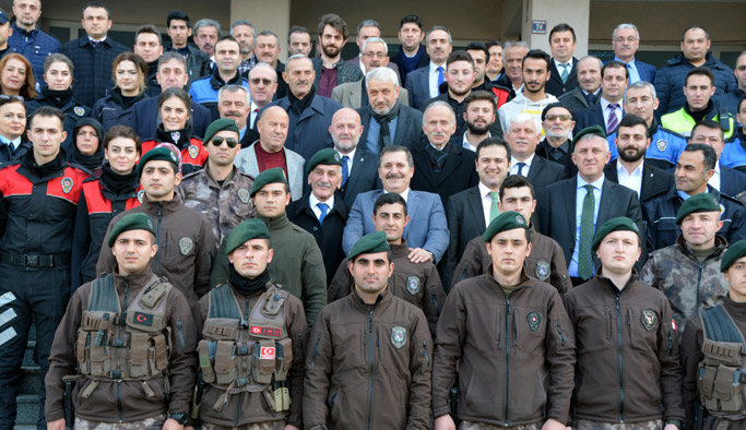 Of'ta Şehit Necmi Çakır adına  z-kütüphane açıldı.