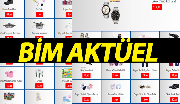 Bim aktüel ürünleri kampanyaları - Cuma günü Bimde neler var