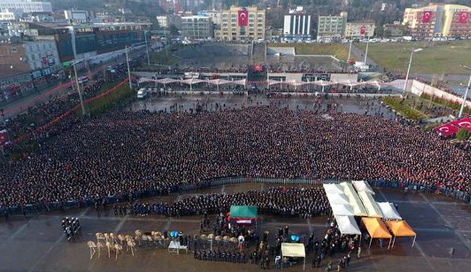 Karabük şehidine veda etti