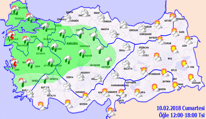 Trabzon'da hava nasıl olacak? 10.02.2018