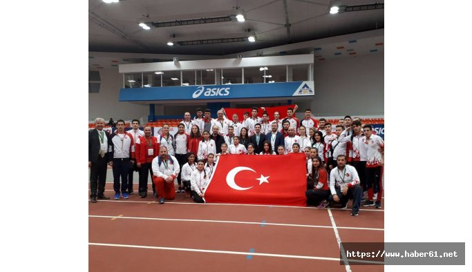 Genç atletler, Balkan Şampiyonası'nda 15 madalya kazandı