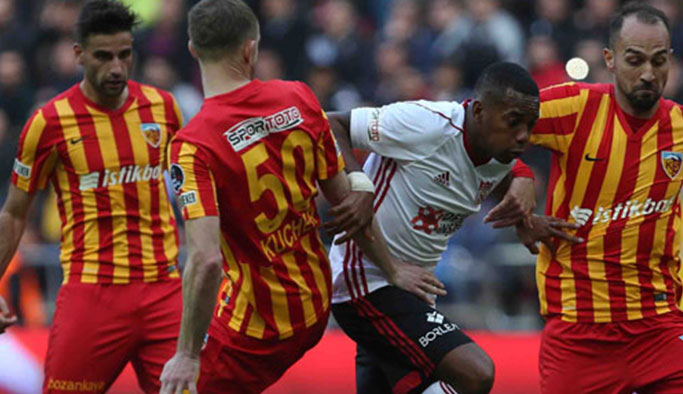 Kayseri Sivas maçından kazanan çıkmadı