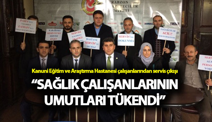 Sağlık Çalışanlarının umutları tükendi