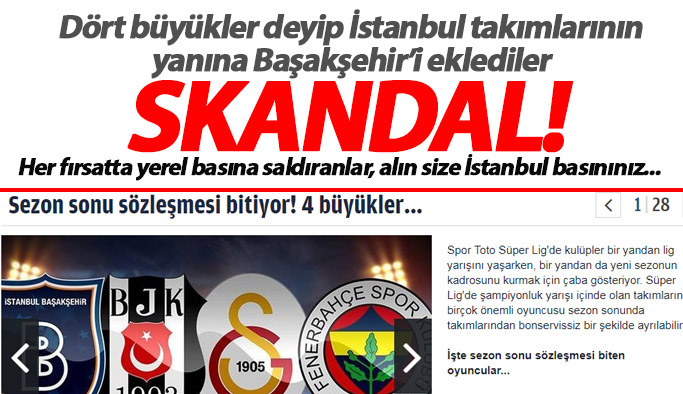 Fotomaç'tan "4büyük" skandalı