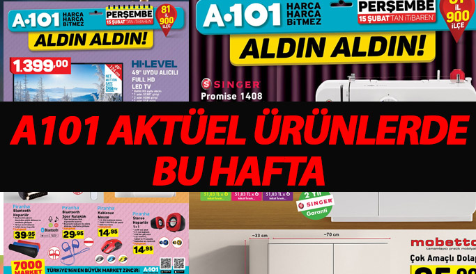 A101 aktüel ürünlerde neler var - A101 haftanın fırsatları