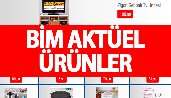 Bim Aktüel ürünlerde 16 Şubatta neler var - Bim indirimli ürünler broşürleri