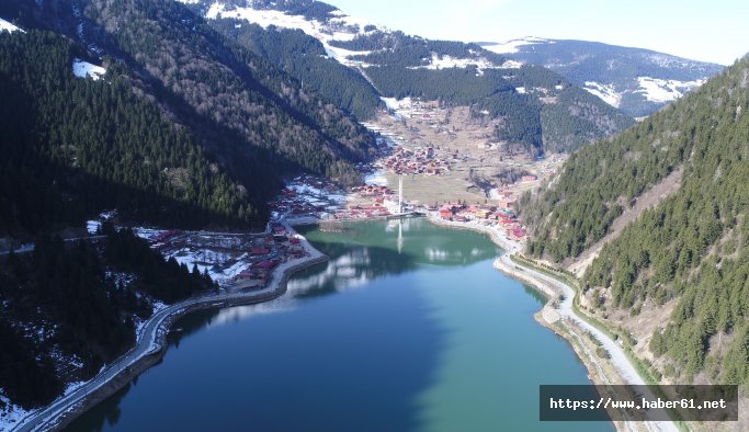 Uzungöl çamur ve alüvyonlardan temizlendi 