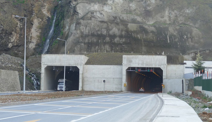 Trabzon'da şehitlerin isimleri tünellere verildi