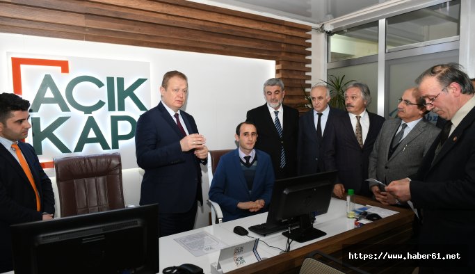 Trabzon'da "Açık Kapı" projesi