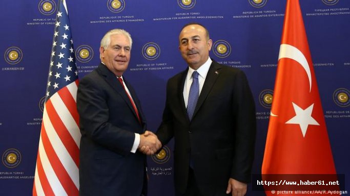 Çavuşoğlu ile Tillerson bir araya geldi