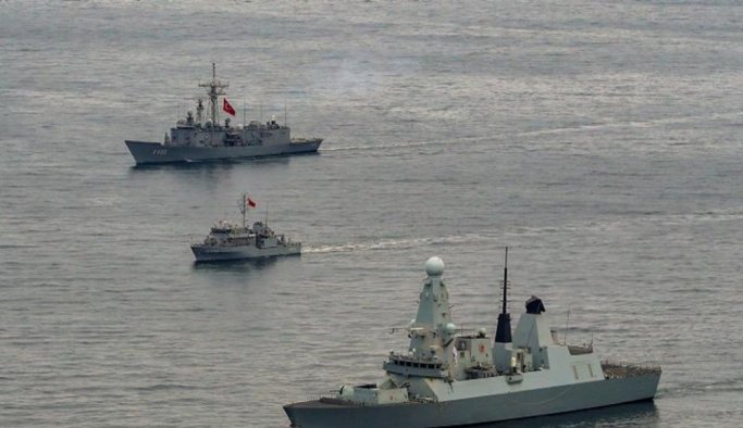 Türk Donanması Karadeniz’de Nato ile tam uyum içinde