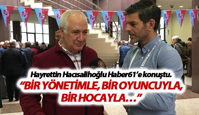 Trabzonspor’da kongre süreci tartışması: Hacısalihoğlu’ndan dikkat çeken çıkış