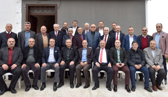 Başkan Kara ve oda başkanlarından Sürmene'ye çıkarma