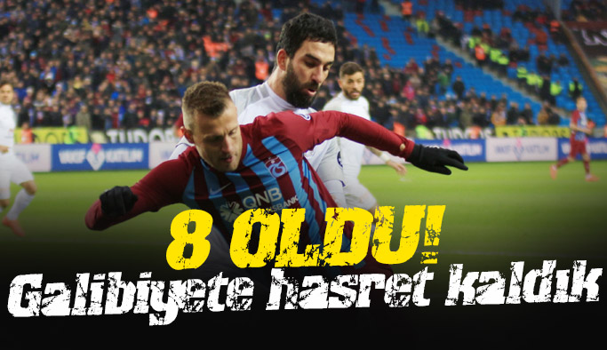 Trabzonspor 3 puana hasret kaldı