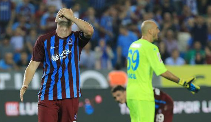 Trabzonspor'da 50. yıl hüsran oldu