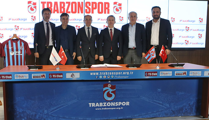 Trabzonspor'a yeni sponsorluk! Törenle imzalandı