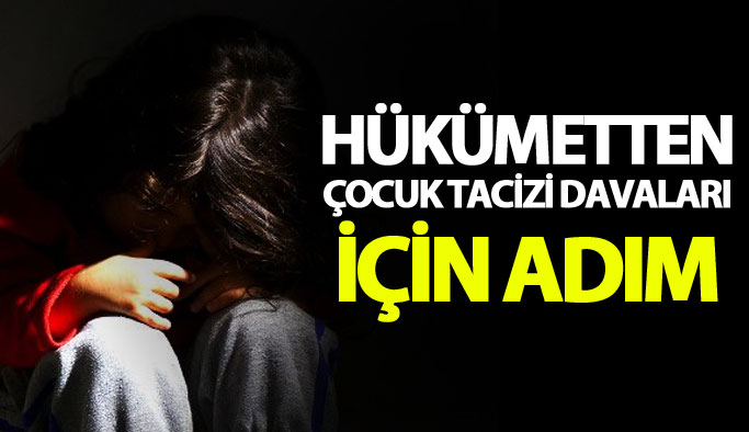 Hükümetten çocuk tacizi davaları için adım