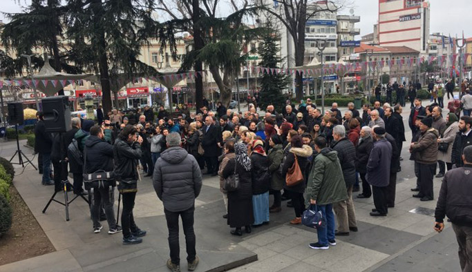 CHP Trabzon kadın kollarından Çocuk istismarı tepkisi