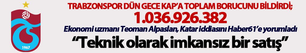 Ekonomi uzmanı Teoman Alpaslan, Katar iddiasını Haber61’e yorumladı