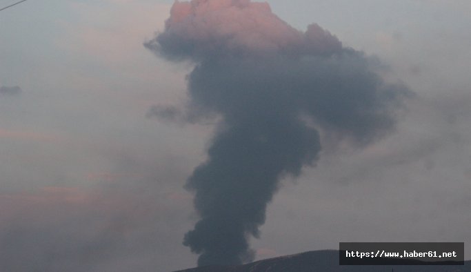 Afrin'de teröristlerin petrol kuyusu imha edildi