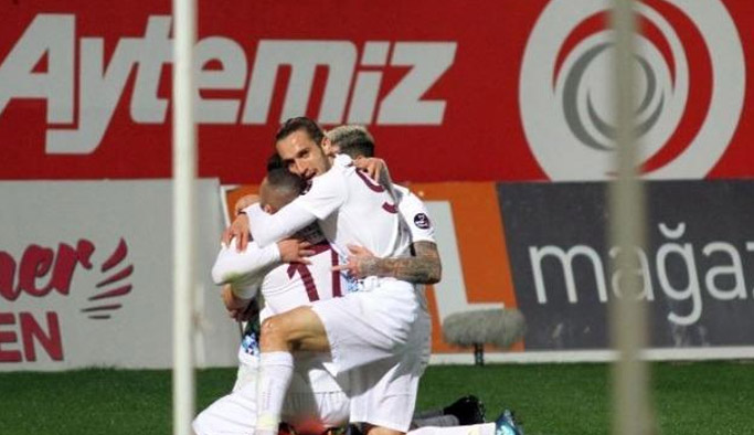 Trabzonspor 2018'de ilk kez kazandı