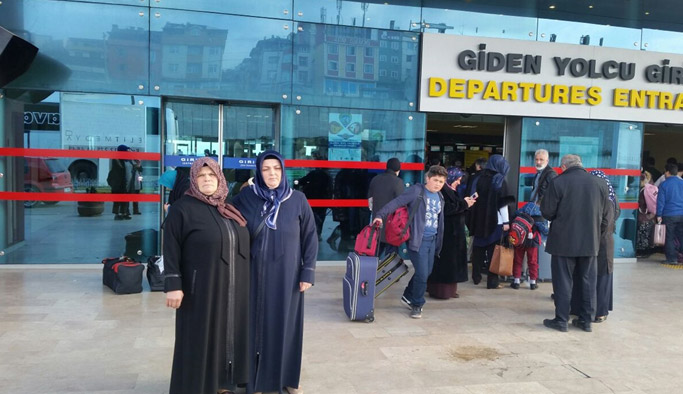 Şehit Eren'in annesi Umreye gitti