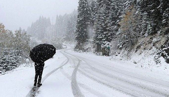 Kar Trabzon'un kapısına dayandı