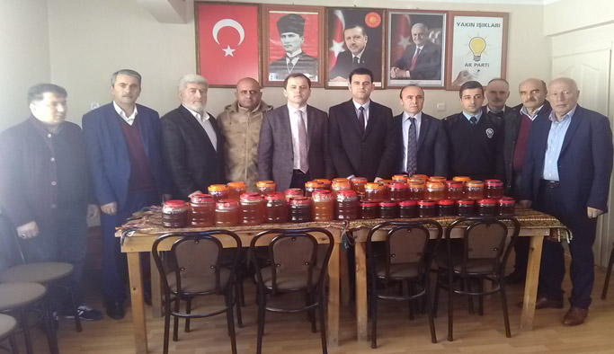 Trabzon'dan Afrin'e Ağasar balı