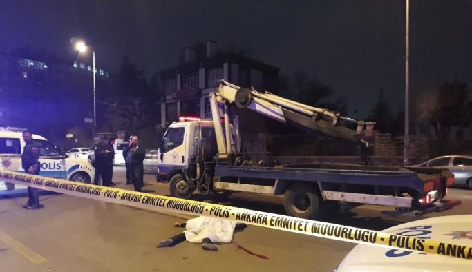 Karşıya geçmek isterken canından oldu