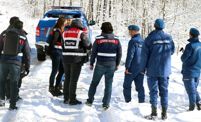 Almanya'dan gelen ihbarla Bolu dağında arama başlatıldı