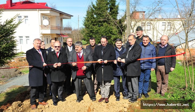 Beşikdüzü Korkuthan'a törenle içme suyu bağlandı