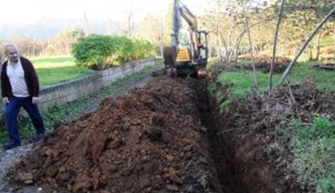 Beşikdüzü'nde su projesinin açılışı yapıldı