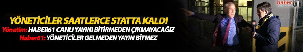 Trabzonspor yöneticileri stattan çıkmadı!