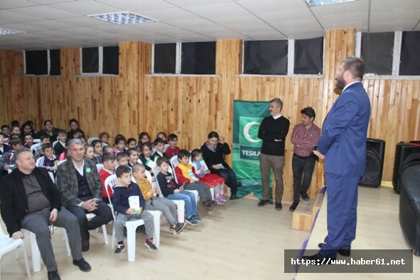Trabzon Yeşilay çocukları bilinçlendiriyor
