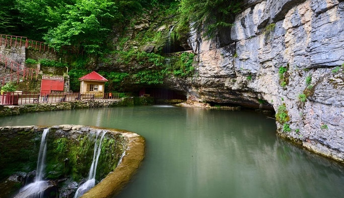 Trabzon'da Çal Mağarası daha güvenli hale getirildi