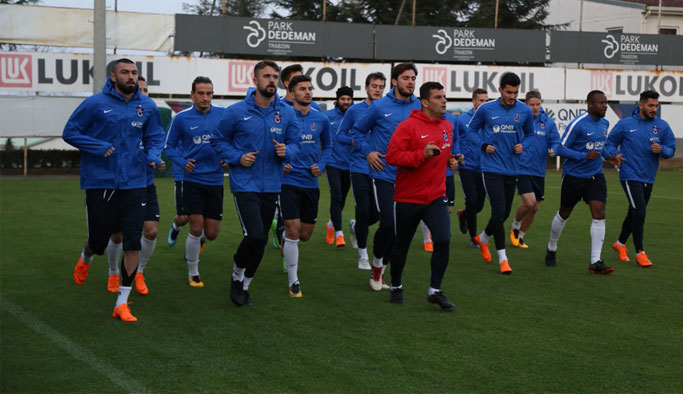 Trabzonspor'da Akhisar maçı hazırlıkları