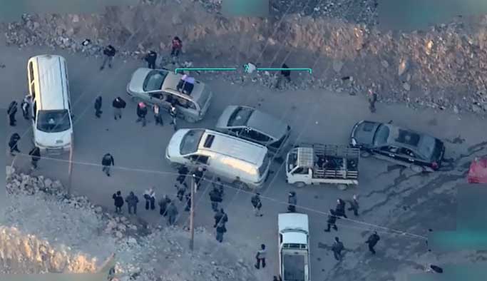 Afrin harekatında son durum: Teröristler sivillerin ayrılmasına izin vermiyor