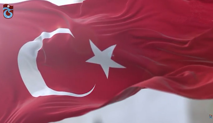 Trabzonspor’dan İstiklal Marşı mesajı