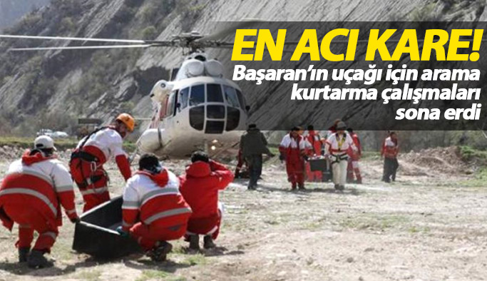 Uçak için arama kurtarma çalışmaları bitti!