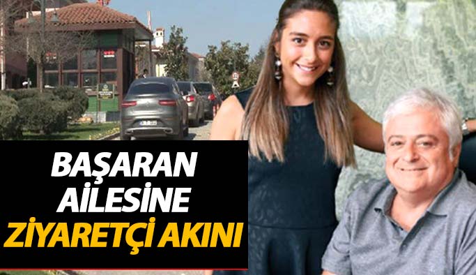Başaran'a ziyaretçi akını
