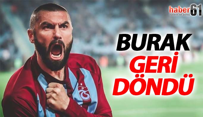 Burak Yılmaz formasını aldı