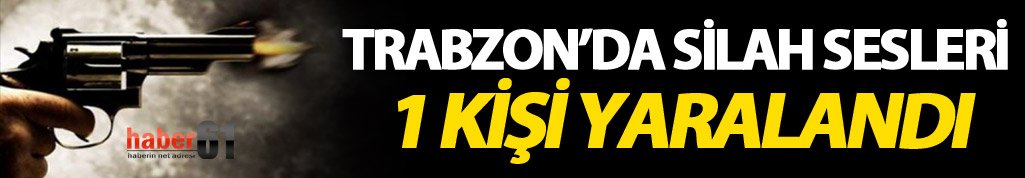 Trabzon'da Sahil Yolu Üzerinde Silahlı Saldırı: Bir Kişi Yaralandı