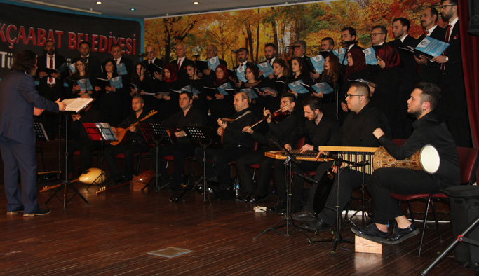 THM Korosu Akçaabat'ta konser verdi