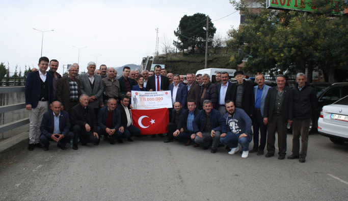 Vakfıkebir’den Mehmetçik’e 11 bin TL bağış