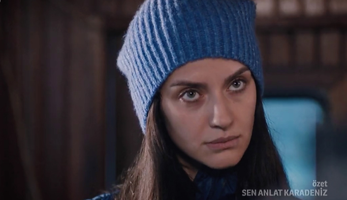 Sen Anlat Karadeniz 8. bölümde çalan Karadeniz puslidur bulutlara yaslidur şarkısı