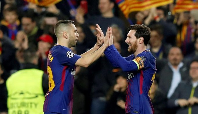 Messi yine şov yaptı