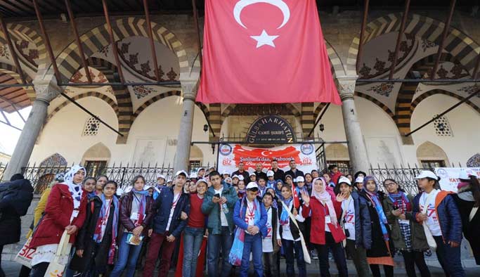 Şanlıurfalı öğrenciler Trabzon'u geziyor