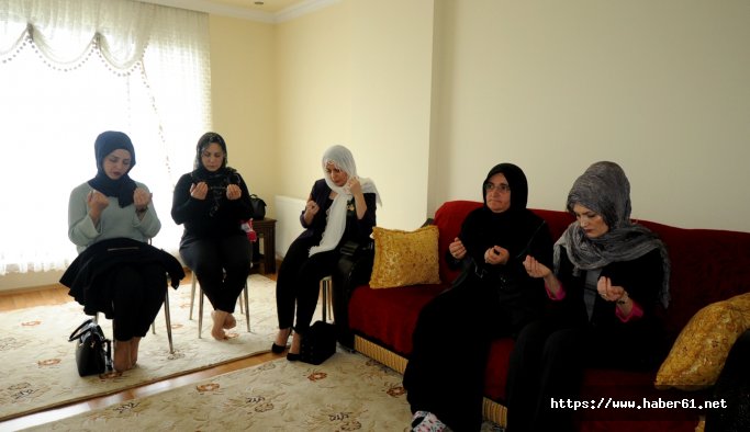 Gönül elçilerinden şehide dua